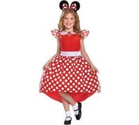 Déguisement Minnie Classique Rouge - Enfant - 3/4 ans (96 à 104 cm) Disguise Rouge G