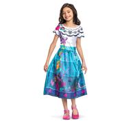 Déguisement Mirabel Encanto Basique Enfant - Taille: 3 - 4 Ans (97 - 109 Cm) Bleu