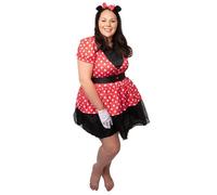 Déguisement Miss Mouse grande taille femme XXL