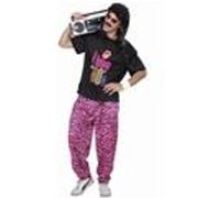 déguisement mode années 80 homme - l - rose - widmann 9884p Rose G