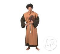 Déguisement moine adulte taille XXL - Marron - 2 éléments - Polyester