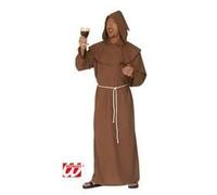 Widmann Kapuziner Monk (Robe, Hood, Belt) (M) Brown