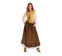 Déguisement - MOM - Disfraz de Mesonera Medieval - Multicolore - Femme - Camisa, chaleco et falda XXXL