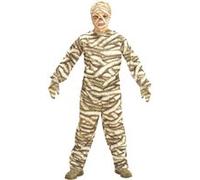 Widmann S.r.l. Déguisement enfant Momie – costume égyptien – 8/10 ans multicolore G
