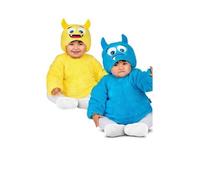 Déguisement - Monstre Réversible - Noir - Enfant - Halloween 6 mois