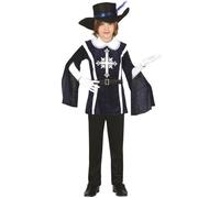 Déguisement - Mousquetaire D'Artagnan - Noir - 10 ans - Fêtes costumées 5 ans