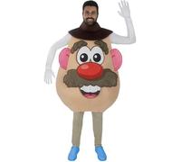 Déguisement Mr Patate adulte -123261 -Funidelia- Déguisement Adulte femme et homme et accessoires Halloween, carnaval- Taille 0