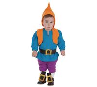 Déguisement Nain Bleu Pour Bébé (Taille 6-12m) Multicolore