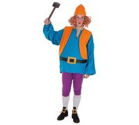 Déguisement Nain De Conte Bleu Pour Homme (Taille L) Multicolore