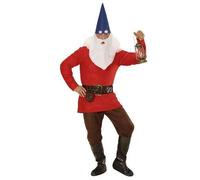 Déguisement Nain Rouge Complet (M) Multicolore