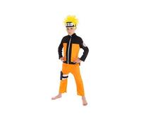 Chaks Déguisement Naruto Garçon – Licence officielle, 5 pièces Orange 116 cm