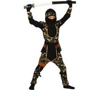 déguisement ninja commando 10-12 ans - 10/12 ans - multicolore - guirca 81453 Multicolore G