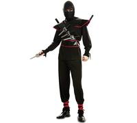 Mom Killer Ninja Men Costume Noir M-L
