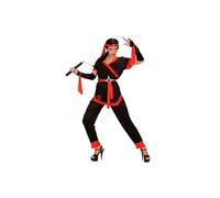 déguisement ninja kimono empire dragon femme - s - noir - widmann 05861 Noir G