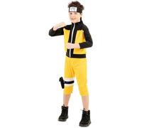 Déguisement Ninja Naruto - EUROCARNAVALES, SA - Pour Enfant de 10 ans - Noir 7 ans