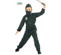 Dark Warrior Garçons Ninja Arts Martiaux Chinois Costume Déguisement Âge