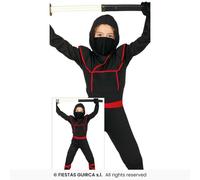 Déguisement Ninja Shinoby Fiestas Guirca Garçon 3-12 Ans Polyester Multi