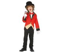 Déguisement - NO NAME - Directeur de Cirque - Rouge/Blanc - Enfant - Normes UE 7-9 ans
