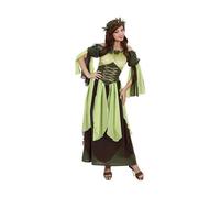 W WIDMANN MILANO Party Fashion - Costume Mère Nature, robe, médiévale, fée, elfe des bois, déguisements de carnaval