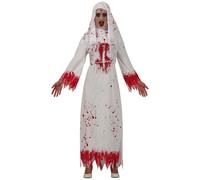 Déguisement Nonne Ensanglantée Femme Blanc
