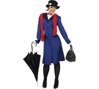 Déguisement Nounou Poppins Classique pour Femme L