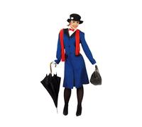 Déguisement Nurse Anglaise Femme Bleu