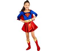 Rubie's de Luxe Enfants Supergirl Déguisement Super Héros Dc Bd Cape Halloween