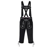 Déguisement Oktoberfest Deluxe pour Homme Tyrolienne, Tenue Bavaroise Homme Salopette Oktoberfest Fête de la Bière, Fête Populaire, Costumes de Carnaval Costume Bavarois