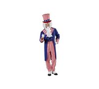 Deguisement Oncle Sam - Tricolore - M