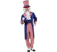 Deguisement Oncle Sam - Tricolore - M Multicolore G
