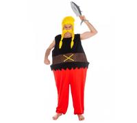 Chaks Déguisement Ordralphabétix (Astérix et Obélix) Adulte Coloré M