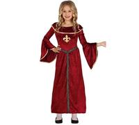 Déguisement - Oria Medieval Lady - Fille - 7 à 9 ans - Noir - Polyester 10 ans