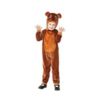 Déguisement Ours Brun Pour Enfant Et Bébé (Taille 1-2a)