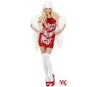 Déguisement paillettes happy new year- Taille M Multicolore G