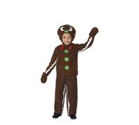 Déguisement Pain D'épice Enfant Noël - 66895 - 4 À 6 Ans - Port 0¿