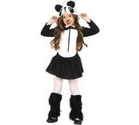 déguisement panda géant fille - 7/9 ans - noir - guirca 83250 Noir G