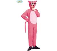 Déguisement panthère rose adulte m/l - La Panthère Rose - Combinaison avec queue et cagoule