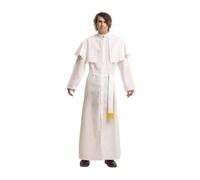 Déguisement Pape Pour Homme - Taille M-L - Blanc - Accessoires Inclus Multicolore