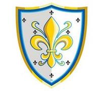 Papo Bouclier jouet Fleur de Lys - mousse - Panoplie chevalerie - dès 3 ans