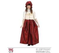 Déguisement paysanne 8/10 ans Multicolore