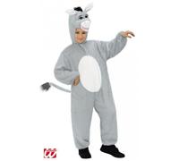 Déguisement Peluche L'Ane Shrek - Taille 5-8 Ans - Gris 3-5 ans