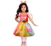 Déguisement Peppa Pig - Robe Arc-en-ciel - Fille - 3/4 ans (96 à 104 cm) Amscan G