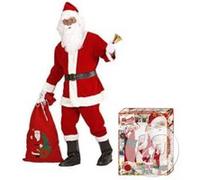 Widmann Professional Santa Claus (Jacket, Pants, Belt, Boot Covers & Hat With Pl