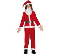 Déguisement Père Noël Enfant 7-9 ans Multicolore G