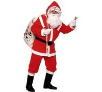 W WIDMANN MILANO – Costume Père Noël de luxe 1535D avec barbe