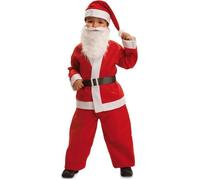 Déguisement Père Noël Flanelle pour bébé - MY OTHER ME FUN COMPANY, SL. - 12 mois - Noir - Intérieur 12 mois