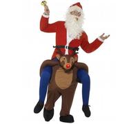 Déguisement Père Noël - GENERIQUE - Taille unique - Humoristique - Adulte - Or