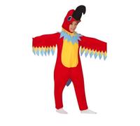 Déguisement Perroquet Macao enfant - FIESTAS GUIRCA - 5 ans - Multicolore Rouge 10 ans