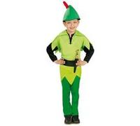 Déguisement Peter Pan Garçon Taille 5-6 Ans vert G