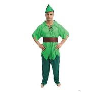 Déguisement Peter Pan Homme PtitClown - Vert en Polyester - Adulte - PtitClown S/M